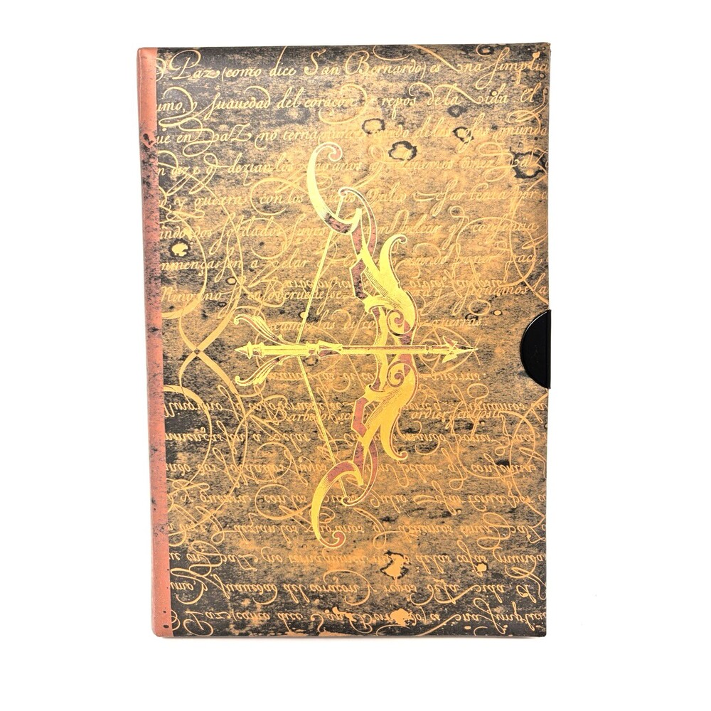 Brown Gold Hardcover Desire Private Journal Blank Page Passion Quotes Diary B&N